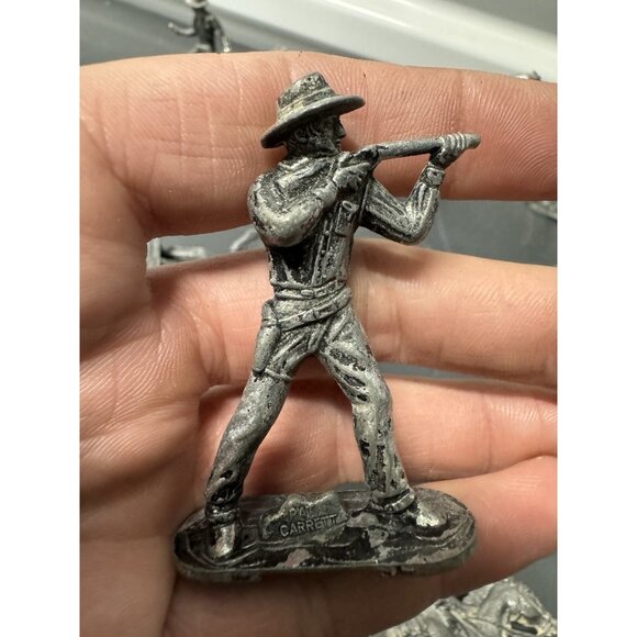 Pewter Lone Star Figures And Other Lead Western Figures COWBOYS INDIANS - Picture 13 of 14